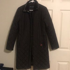 Kenneth Cole Reaction long black coat